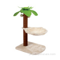 Cat Tree Post Brinquedos Móveis Jardinagem Arranhador Engraçado